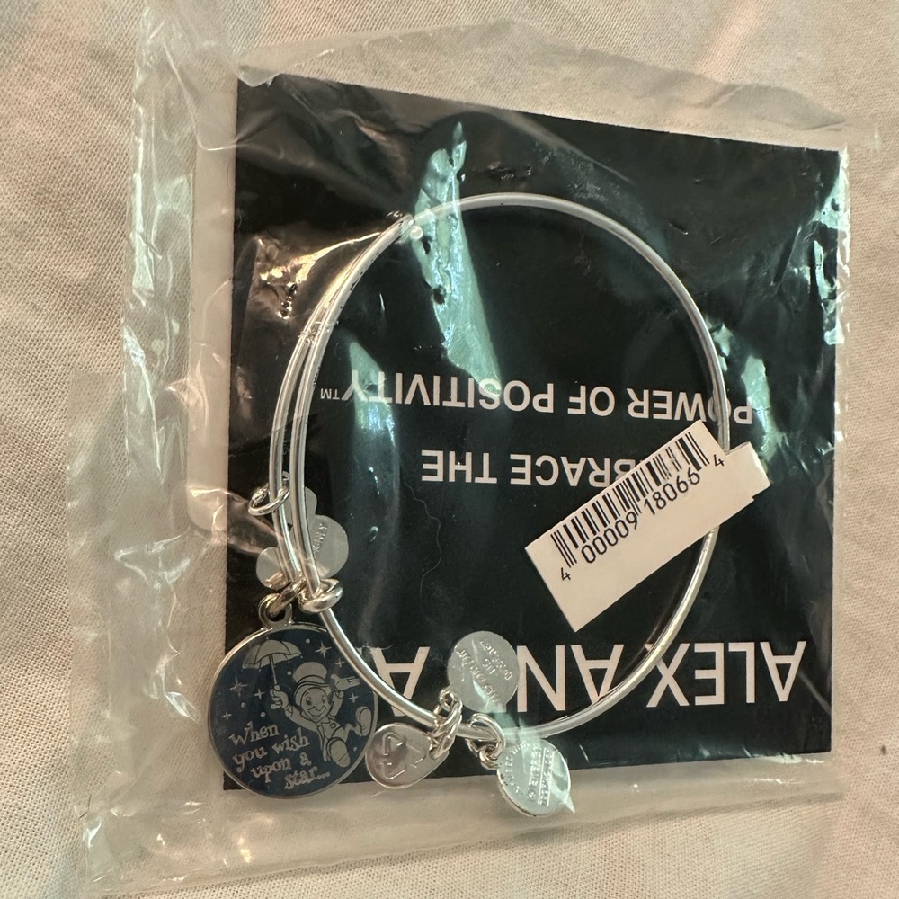 Jimney Cricket Disney Alex & Ani bracelet